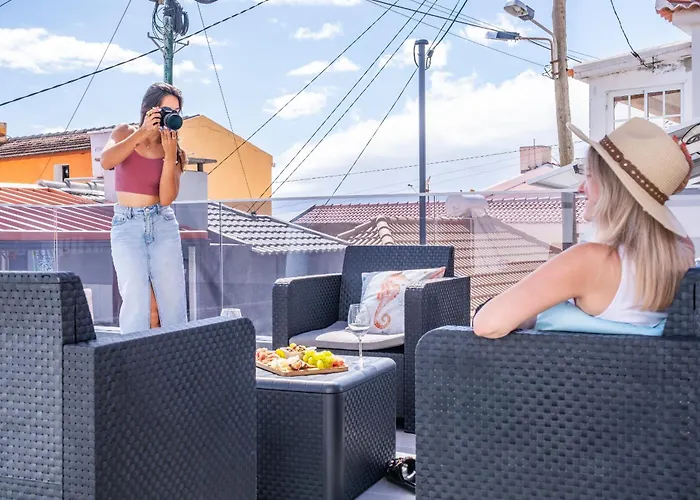 Seaside Sunset By Homie