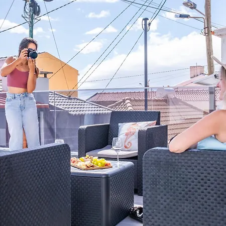 Seaside Sunset By Homie